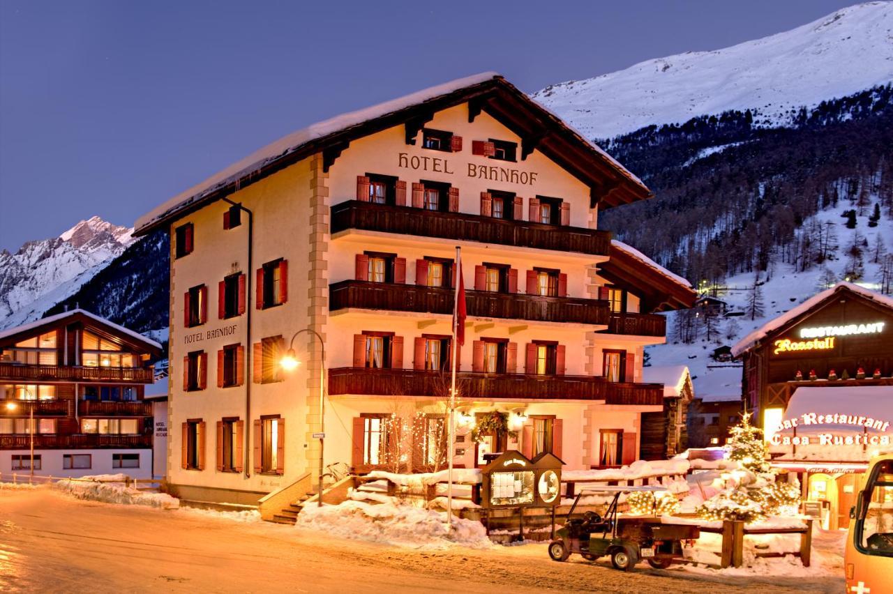 Hotel Bahnhof Zermatt Exteriör bild